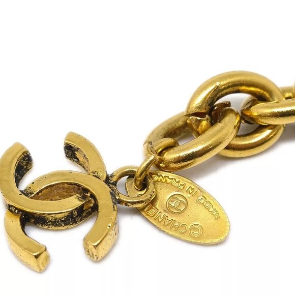 Chanel CC Chain Belt Gold Small Good - Picture 2 of 5